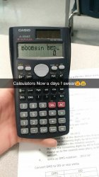 Calculators now a Days Meme Template