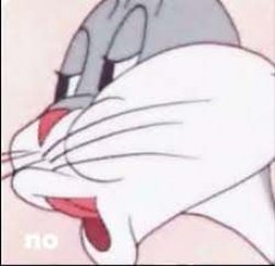 Bugs Bunny "no" Meme Template