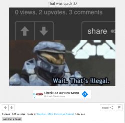 Wait that's illegal Meme Template