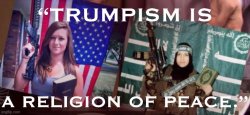 Trumpism is a religion of peace Meme Template
