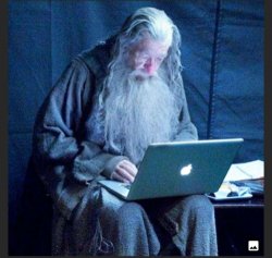 Gandalf on the internet Meme Template