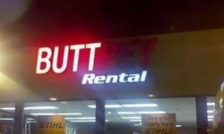 renting butts Meme Template