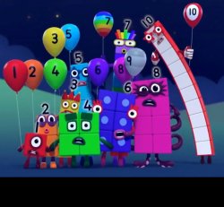 Numberblocks Meme Template