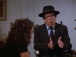 Seinfeld Rabbi Meme Template