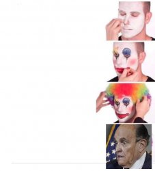 Guiliani clown Meme Template