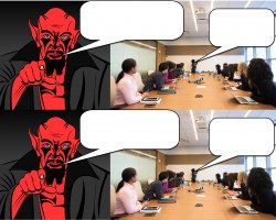 Satan to PR team - better Meme Template