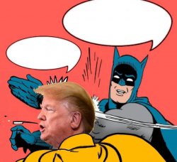 Batman Slaps Trump Meme Template