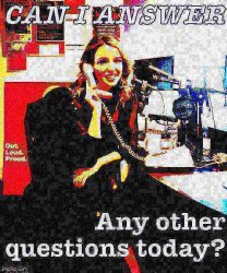 Danni can I answer deep-fried 2 Meme Template