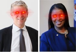 Cyrus Vance / Letitia James Meme Template