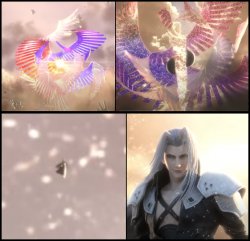 Sephiroth Kills Galeem Meme Template