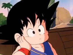 Kid Goku Wonders (Dragon Ball) Meme Template