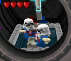 Hot tub troopers in escape pod Meme Template