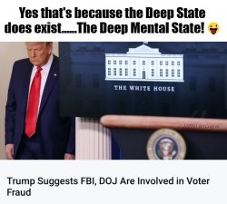 Trump The Deep Mental State Meme Template