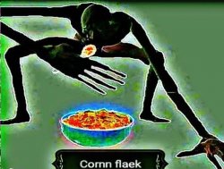 Cornm flaek Meme Template