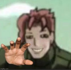 Kakyoin vibe check Meme Template