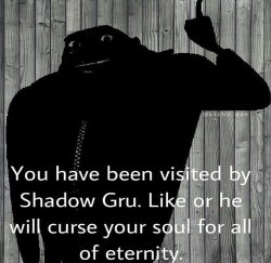 shadow gru Meme Template