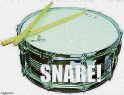 Snare snare deep-fried Meme Template