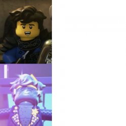 Hotline bling (ninjago Version) Meme Template