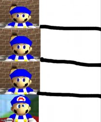 SMG4 Derp to Angry! Meme Template