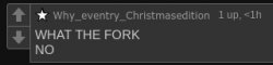 What the fork Meme Template