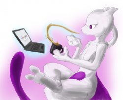 Mewtwo's tea time Meme Template