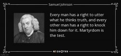 Samuel Johnson quote Meme Template