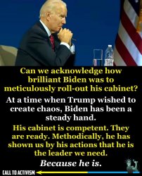 Biden cabinet Meme Template