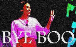 AOC bye boo deep-fried 2 Meme Template