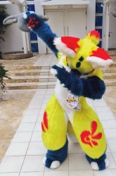 Furry Dab Meme Template