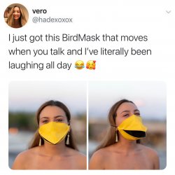 Bird mask Meme Template
