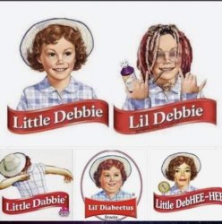 Little Debbie Gangsta Meme Template