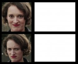 Fleabag disappointment Meme Template