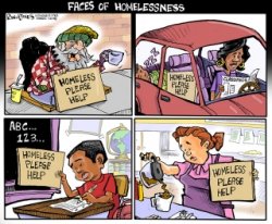 Phil Hands comic homelessness Meme Template
