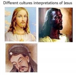 diffrent versions of jesus Meme Template