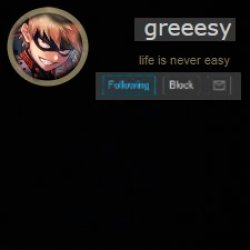 greeesy announcement temp Meme Template