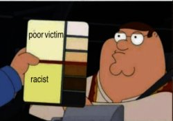 black privilege, only black people can be racist meme Meme Template
