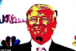 Donald Trump approves deep-fried 2 Meme Template