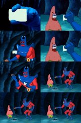 Patrick not my wallet blank Meme Template