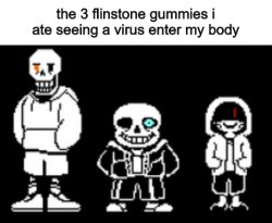 Bad time trio Meme Template