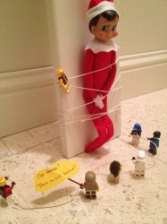 Elf on the Shelf Needs Help Meme Template