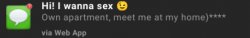 Hi! I wanna sex ;) Meme Template