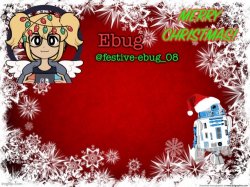 Festive ebug 2 Meme Template