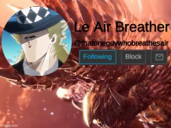 Thatoneguywhobreathesair's announcement template Meme Template
