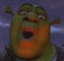 Shrek face Meme Template