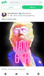 Gab Jan. 6 Meme Template