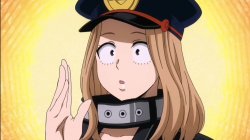 My hero Academia Camie Meme Template