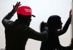 MAGA Domestic violence Meme Template