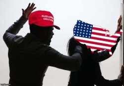 MAGA domestic violence America Meme Template