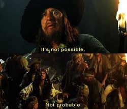 It's not possible Meme Template