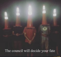 the council will decide your fate Meme Template
